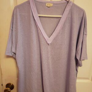 Pol Lavender top